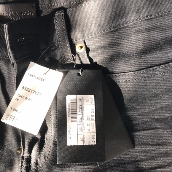 SAINT LAURENT Boot-Cut Denim Pants - Picture 5 of 7